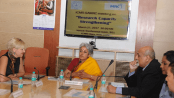 ICMR-SAMRC meeting on research capacity strengthening